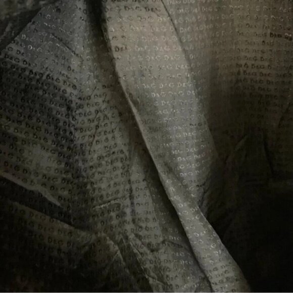 Dolce & Gabbana Vintage Wool Grey Check Plaid Belted Coat 8 - Picture 15 of 16